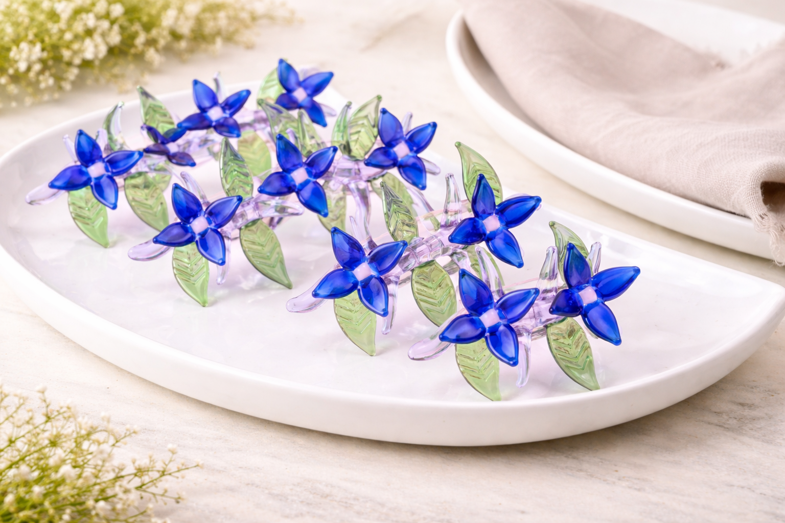 Floral Napkin Ring