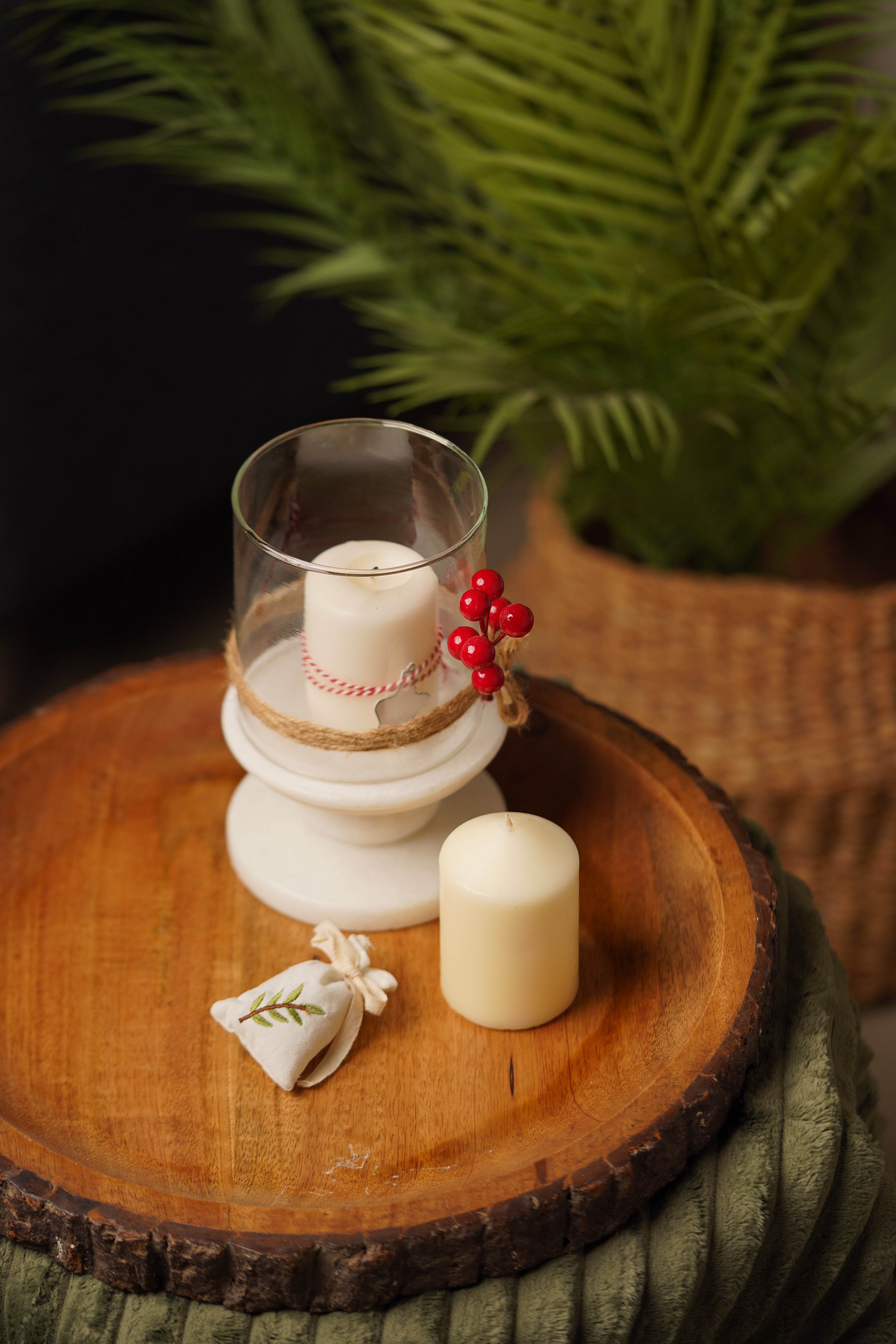 Marble Candle Holder