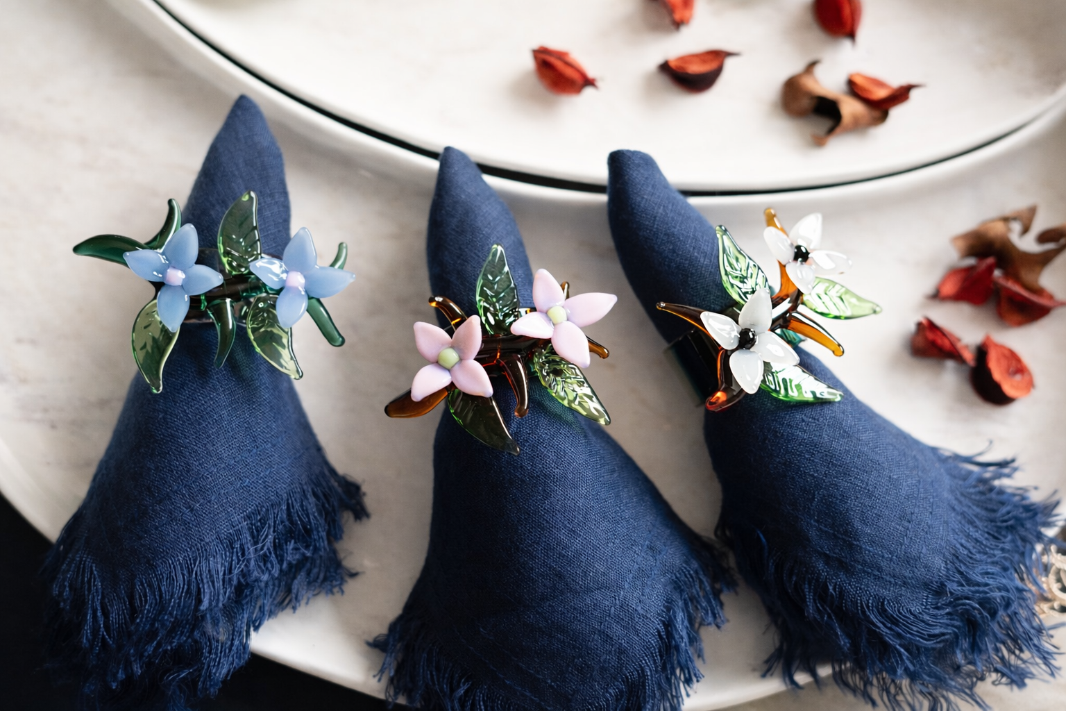 Floral Napkin Ring
