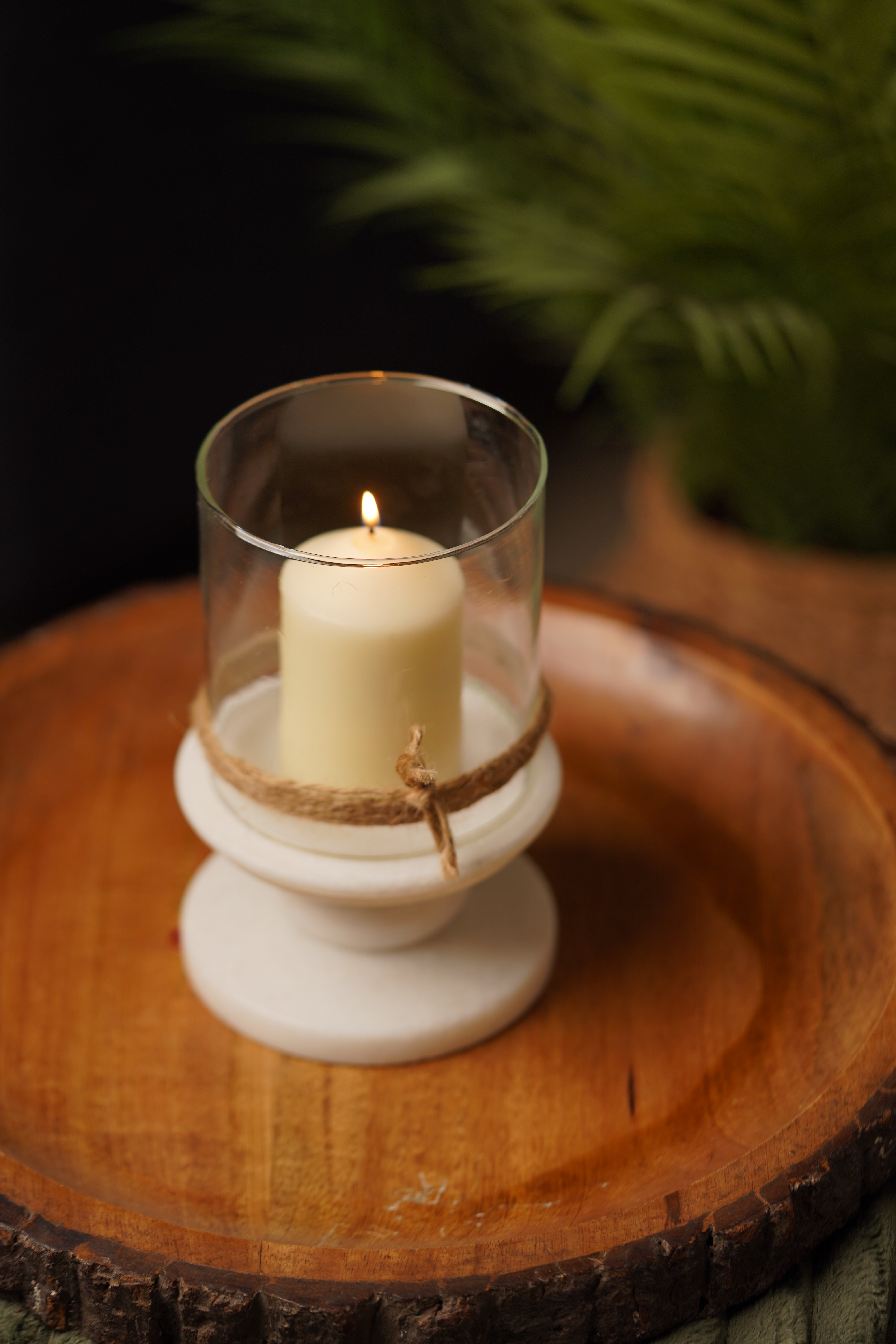 Marble Candle Holder